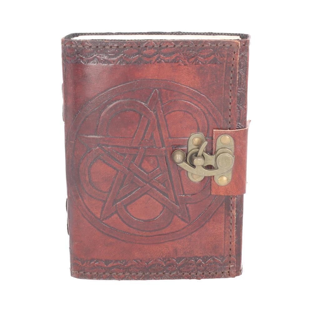 Nemesis Now - Pentagram Leather Embossed Journal - Brown